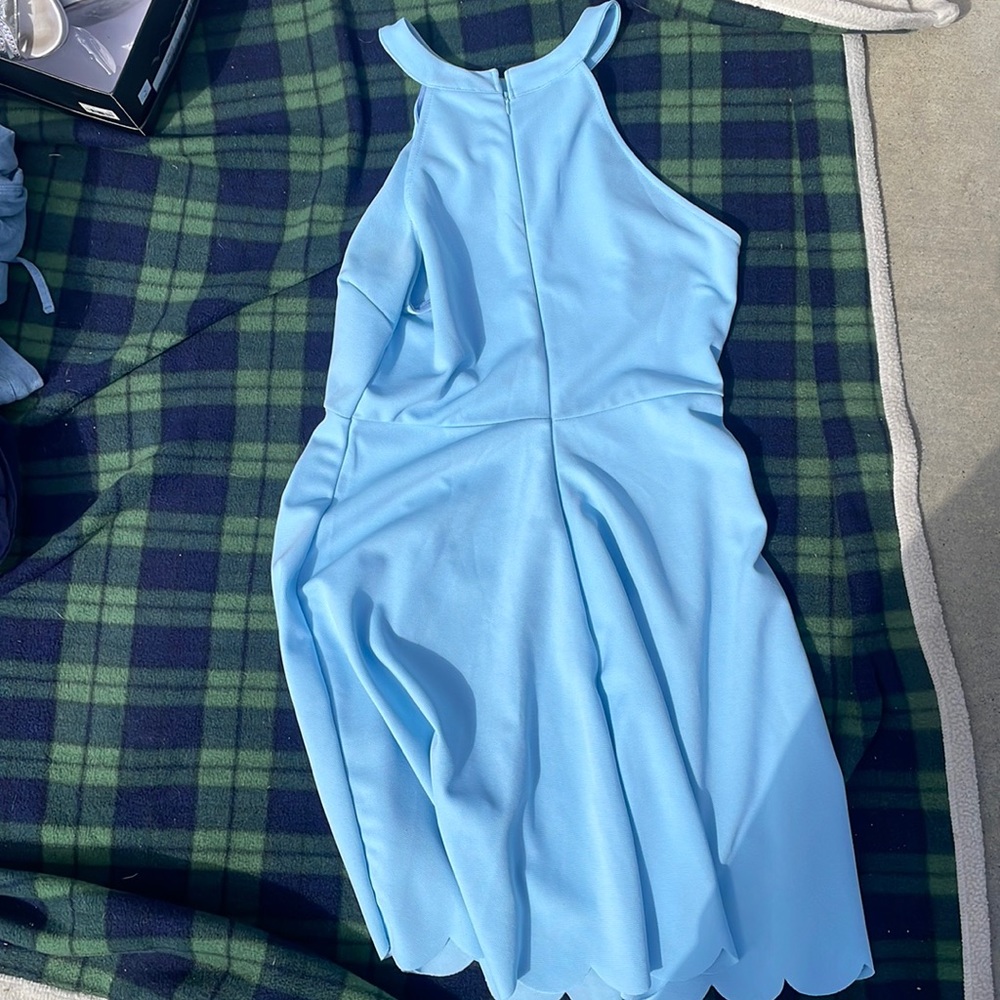 Light blue dress